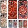 Persian Carpet Floral Pattern Phone Case For Honor 90 Lite 50 70 Magic 5 6 Pro 8X X6 X7 X8 X9 X8a X7a X6a X9b X9a Cover