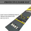 Dart Specific Floor Mat Standard Throw Line Non-Slip Wear Resistant Training Mat Game Room Bar Home Decor Carpet