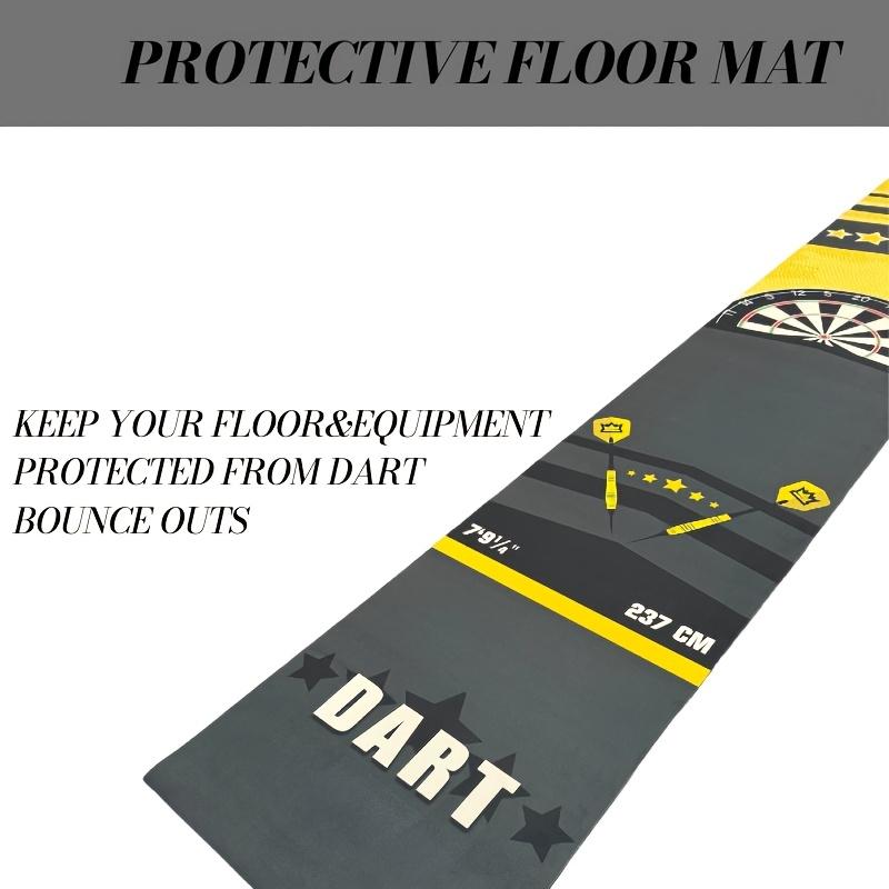 Dart Specific Floor Mat Standard Throw Line Non-Slip Wear Resistant Training Mat Game Room Bar Home Decor Carpet