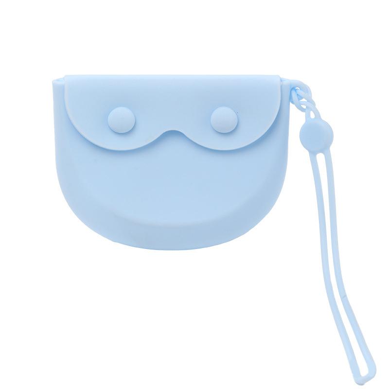 

Силиконовый чехол для зубных протезов, ящик для хранения, контейнер для каппы синий