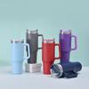 Wholesale Bulk 40oz Custom logo Reusable Insulated Tumbler with Straw Thermo Tumbler Water Tumbler