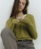 Sellebsyabedisyeon 26Ss Semi-See-Through Modal Round Neck Tee Olive Green