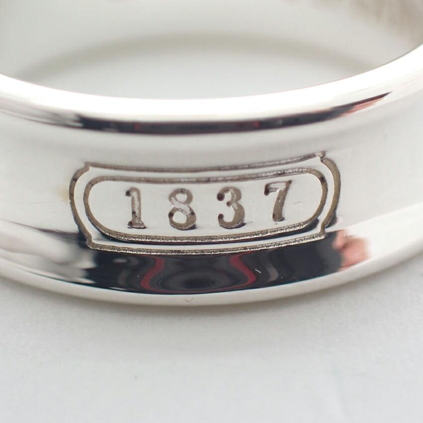 [Used] TIFFANY/Tiffany SV925 1837 Ring/No. 12.5/g469-51