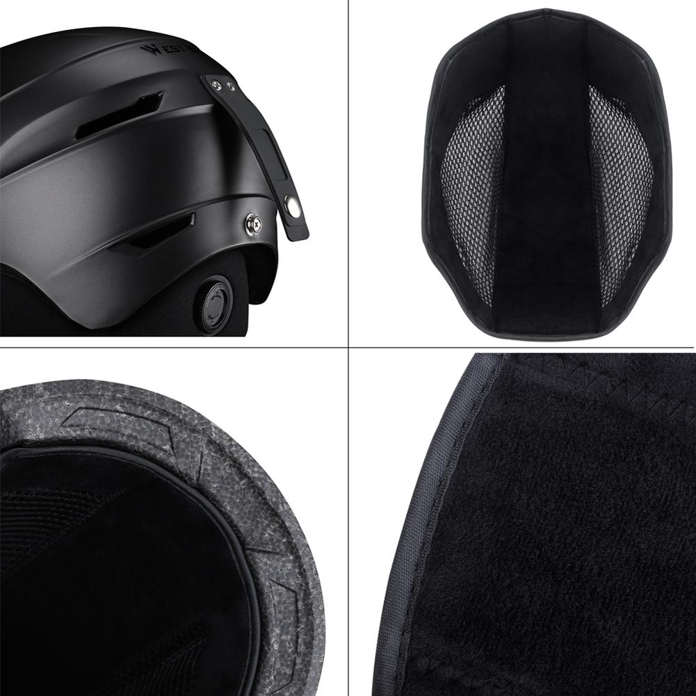Winter Warm Cycling Helmets Adjustable Motorcycle Electric Bike Safety Cap Men Women Ski Snowboard Bicycle Helmets