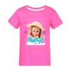 New Nastya Tshirt for Children Cartoon Printed T Shirts Baby Girls Short Sleeves Tops Kids 2026 Summer Clothing Boys Streetwear