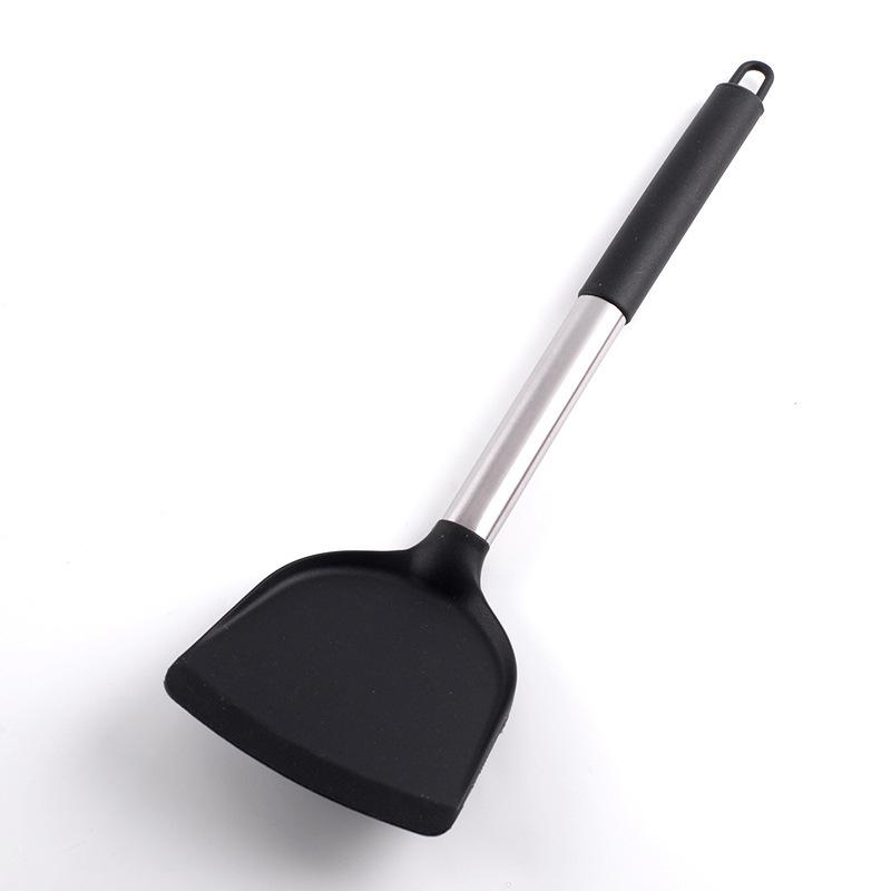 

High-temperature Resistant Chinese Cooking Spatula Spoon Kitchenware Line Tail Spatula
