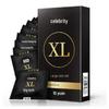 Celebrity Extra Lubricated G-Spot Ribbed Ultra Thin Small Condoms