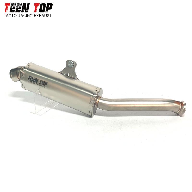 Stainless Steel Mid-Tail Exhaust Pipe for CFMOTO 800MTX/1000MTX (2025+)