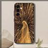 Medieval Retro Archangel Lucifer   Phone Case For Samsung Galaxy A73,A72,A71,A70,A53,A52,A51,Soft Silicone Black Cover