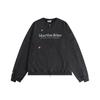 Martine Rose Washed Vintage Slogan Jacket - Trendy Loose Outerwear with Sticker Print and Zipper