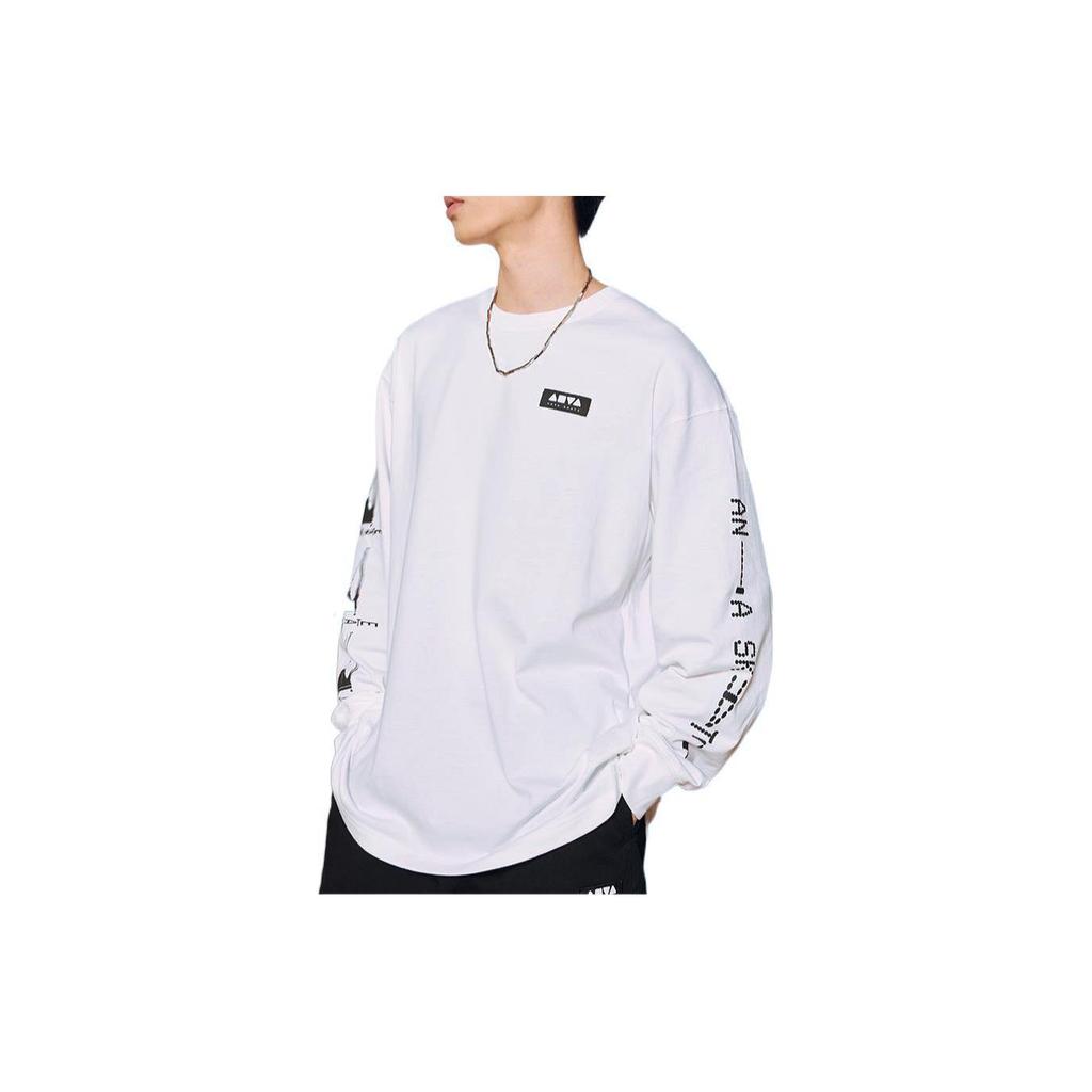Anta Sweatshirt Unisex Snowflake White 172238717-1