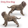 Pvc Dog Security Guard Model For Kids Educational Decor And Collectors