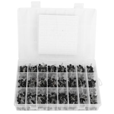 840 Τεμάχια InLine TO92 Τρανζίστορ NPN Μικρής Ισχύος Κουτί Κιτ 2N2222ABC558