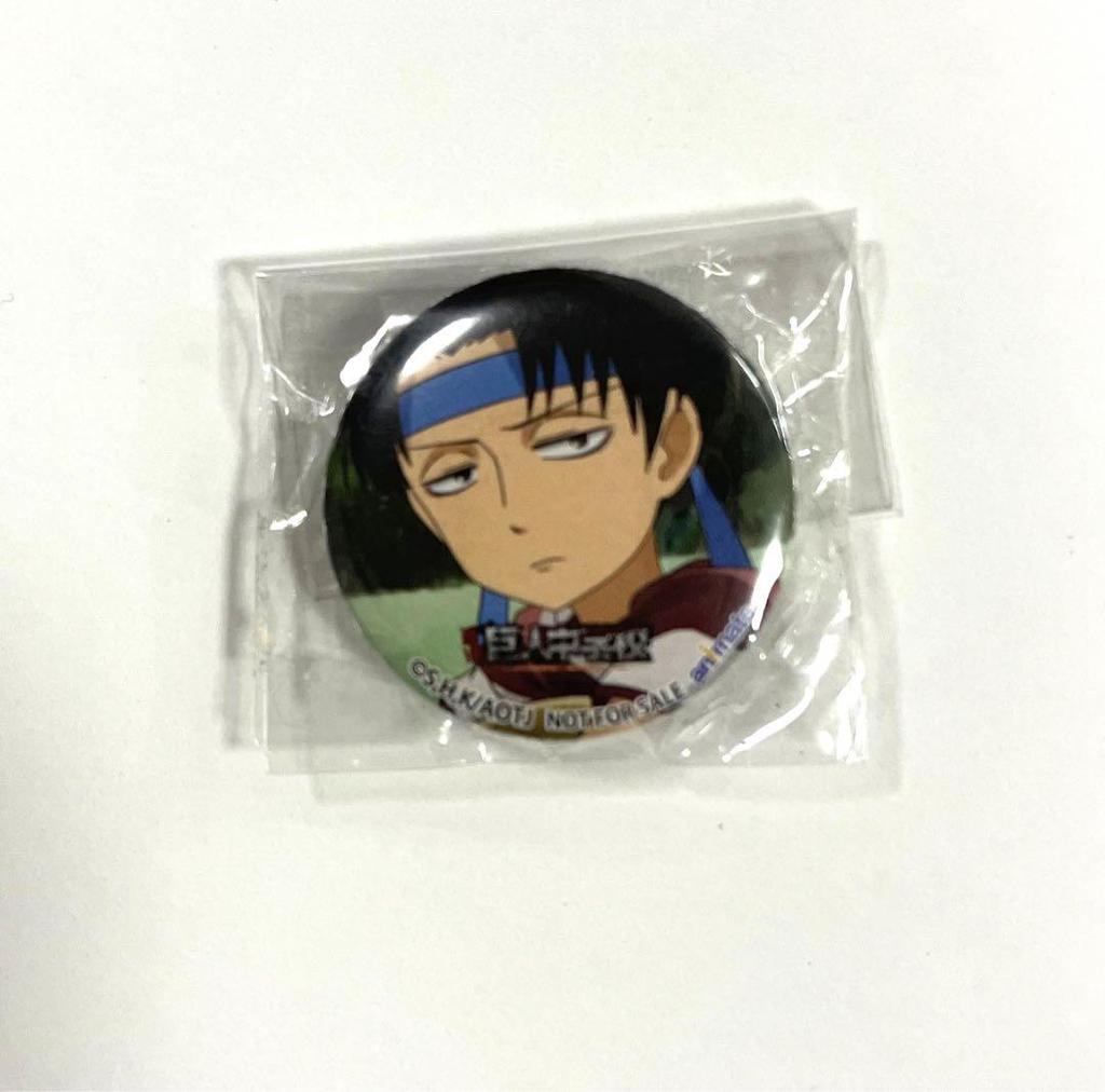 [USED] Attack on Titan Titan Junior High School Can Badge Levi