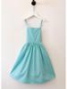 2024 Summer Mother-Daughter Backless Spaghetti Strap Beach Dress