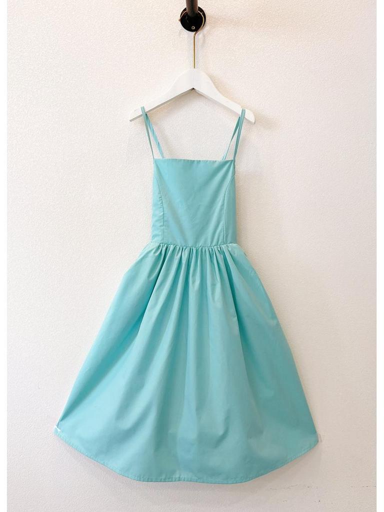 2024 Summer Mother-Daughter Backless Spaghetti Strap Beach Dress