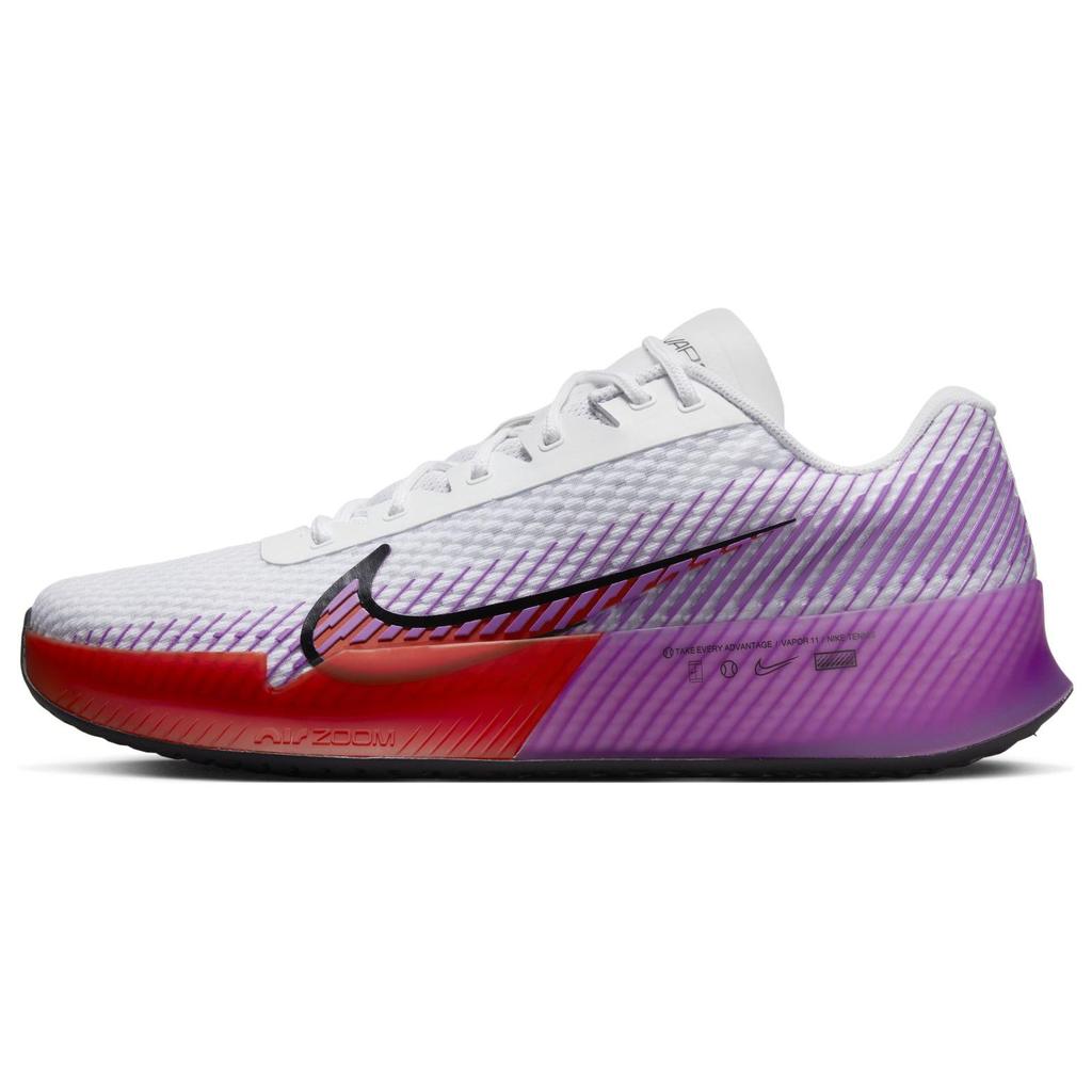 Nike Court Air Zoom Vapor 11 White Picante Fuchsia Men Sneakers Picante-Red Black Fuchsia-Dream DR6966-100