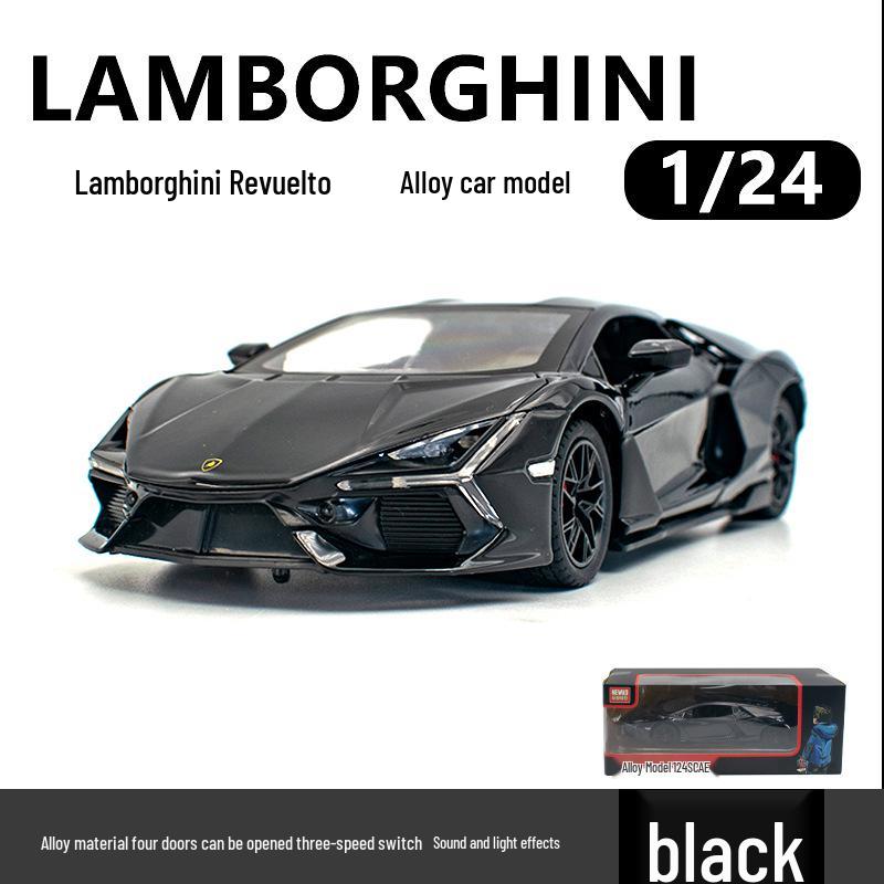 XinAo XA2415 Big Bull 1/24 Pull-back Sound & Light Alloy Racing Car Model Toy.