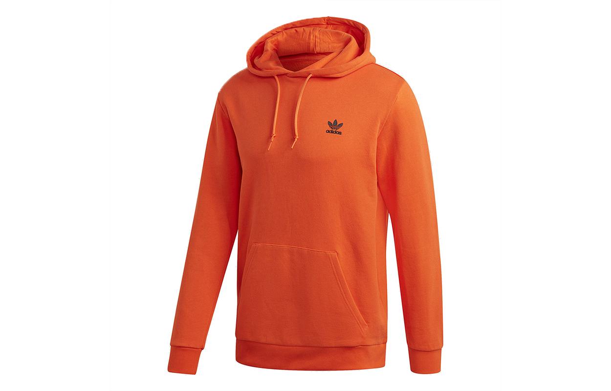 Adidas Originals B+F TRFL Sweatshirts Men s Orange Hooded Moderate Regular GE0794 L