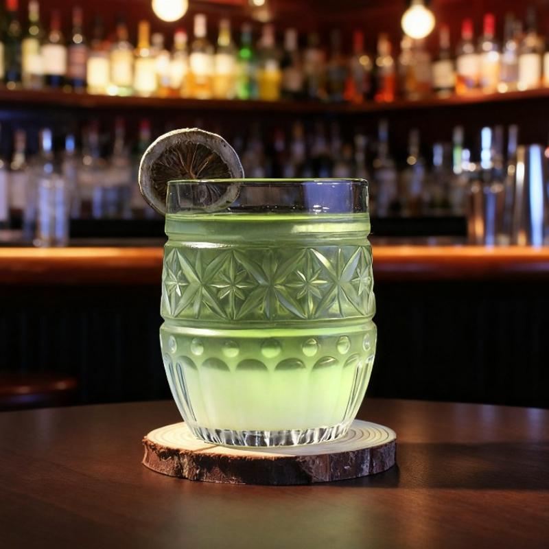 315ml/300ml Thickened Whiskey Glass Luxury Wine Glasses Beer Brandy Cups Premium Carved Cocktail Glass Suitable for Gift Giving