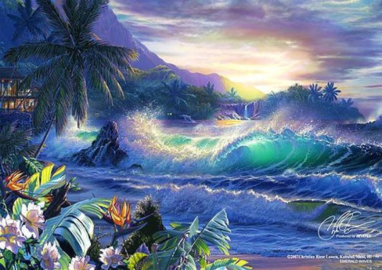 

300 шт. Изумрудная волна S83-953