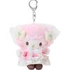 Sanrio Forest Lace Series Hello Kitty Keychain Plush Pendant 21cm High Lamb