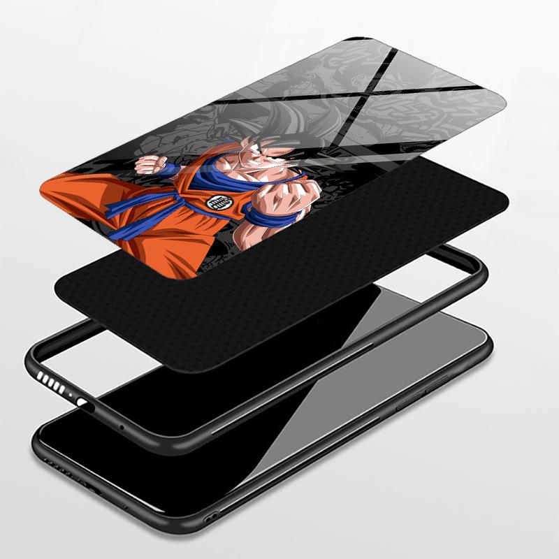 Glass Phone Cover Case for Xiaomi mi 13 10T 12T 11T 10 Pro 11 Lite Note 10 14 12 12X D-ragonS B-allS Cool