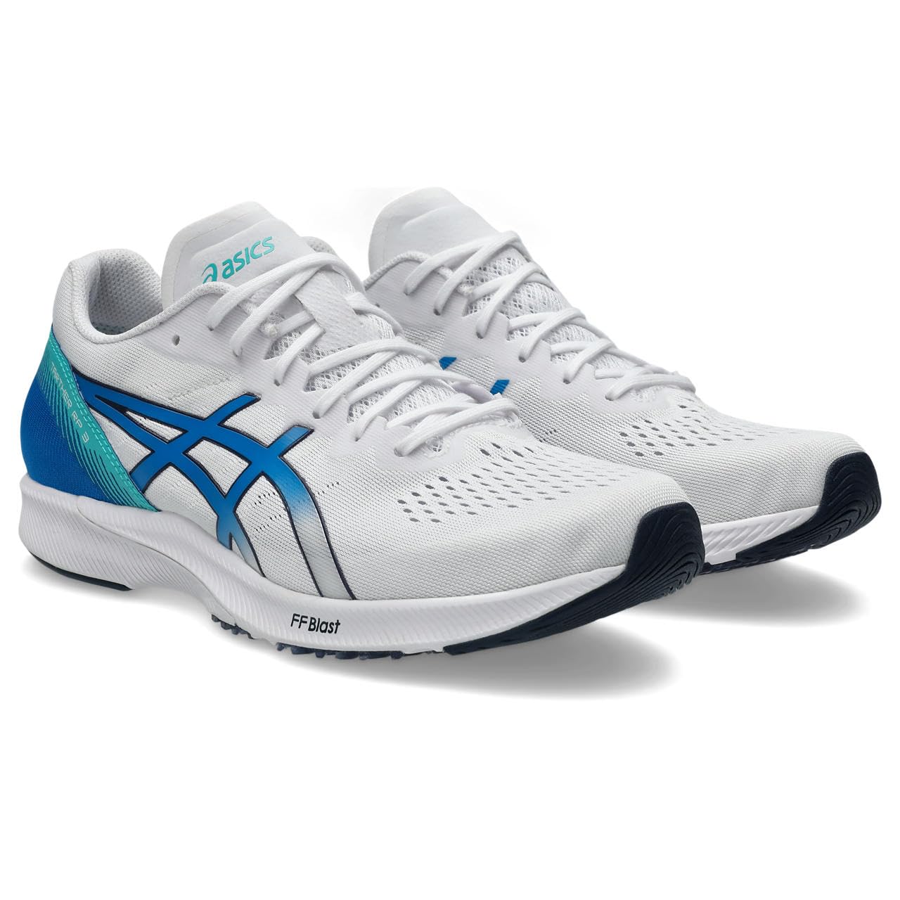 [ASICS] Running Shoes TARTHER RP 3 1011B465 Men s 101 (White/Direct Wire Blue) 25.5 cm 2E