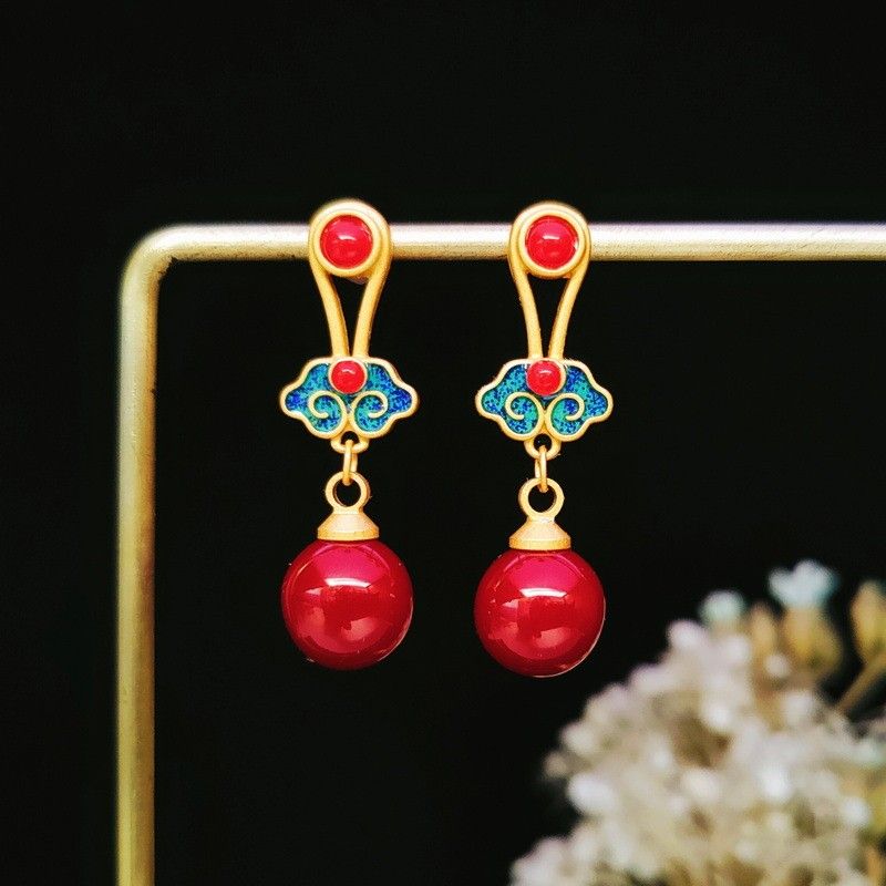 Dojimmy Chinese Style Han Chinese Clothing Jewelry Earrings