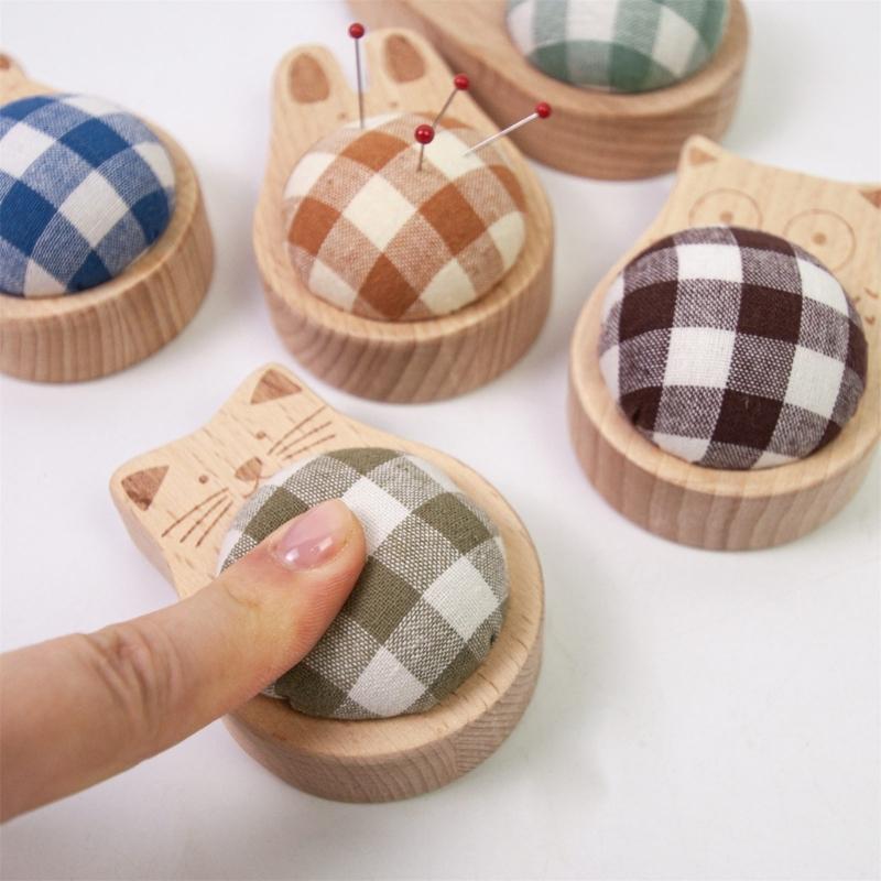 Jeżowy Zestaw do Szycia Poduszeczka na Szpilki ze 100 Żywymi Szpilkami do Szycia do Rękodzieła i Krawiectwa