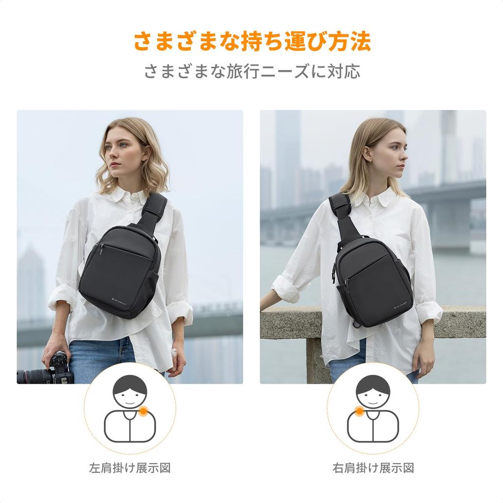 Concept Camera Shoulder Sling Stylish DSLR Camera Bag with 5L Camera Camera Item Storage Photography Compact K&F Bag, Bag, Bag, Dividers,