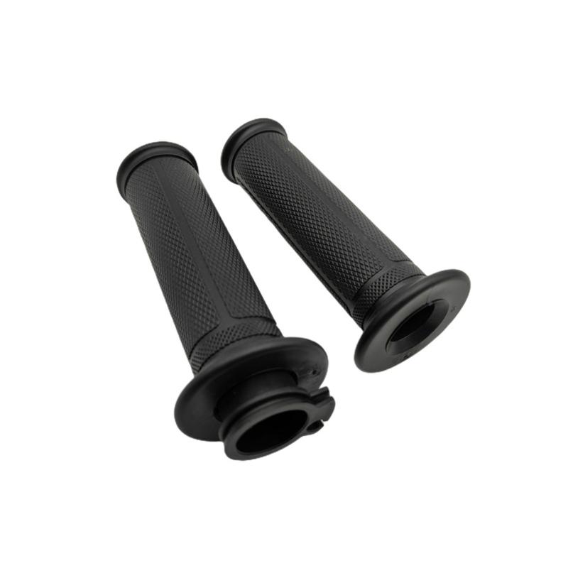 Adaptable Rapid Install Motorcycle Handle Grips Covers Ergonomic Design Anti Fatigue For Regular Travel Daily Commute