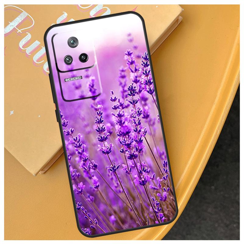 Lavender Purple Flowers Funda For Xiaomi 17 Pro Max 13T 14T 15T 14 15 Ultra POCO X7 X5 X6 F5 F6 F7 Pro F8 Ultra Case