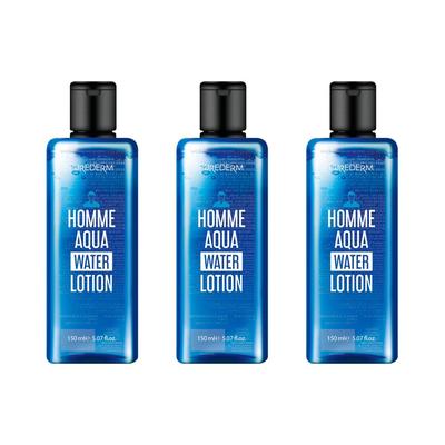Men's Aqua Water Lotion Men's Cosmetics, 150ml, 3 Units