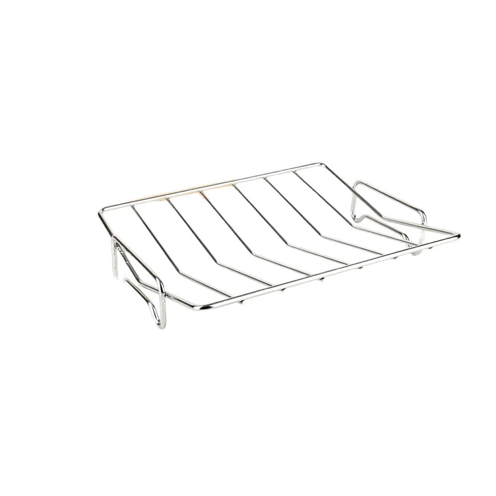 Stainless Steel V Rack for Meat Roasting in Oven 10 Inch Wide V Design Allows for Drippings and Vegetable Cooking Below