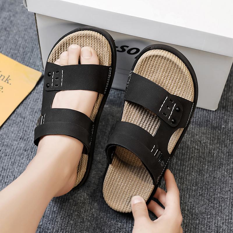 Sandals Men Summer Slip On Casual Slippers Outdoor Beach Shoes Male Classic Men's Sandals Slippers