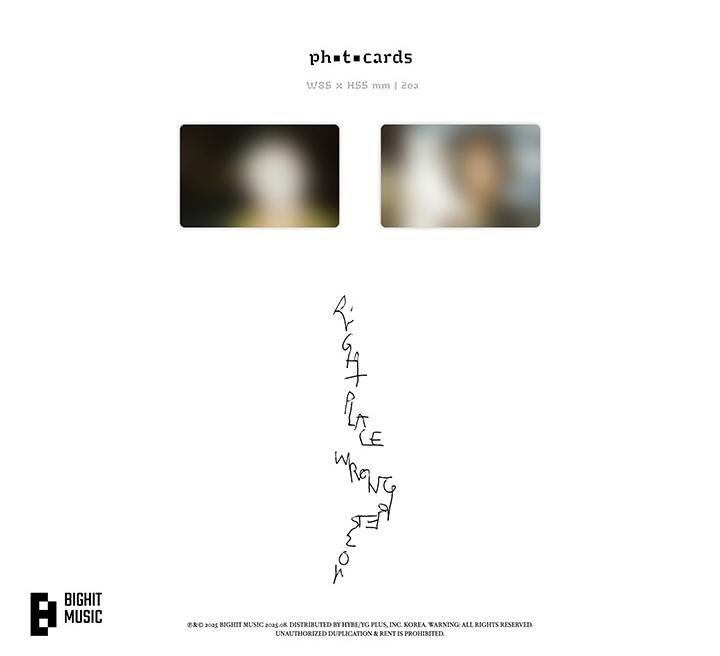 (LP Vinyl) RM (BTS) [Right Place, Wrong Person] 2nd Full Album
