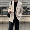 Lente Heren Formele Blazers Heren Koreaanse Mode Losse Casual Jurk Jas Heren Harajuku Sociale Pak Jas Kleding
