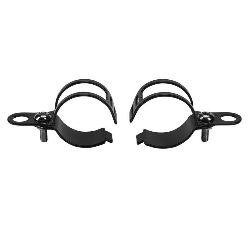 Universal For 31-37MM Front Fork Motorcycle Turn Signals Bracket Relocation Fork Clamps Mount Holder Lamps Mounting Cafe Racer