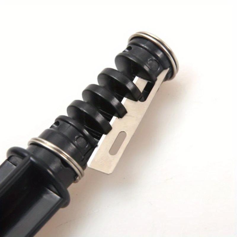 10Pcs Stainless Steel Replacement Blades for DIY Leather Craft Skiver Safety Strander Lace Maker Tool