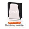 For KIA Car Leather Storage Pocket Seat Back Door Center Console Organizer Accessories K5 K2 Optima Soul Spectra Niro Cadenza