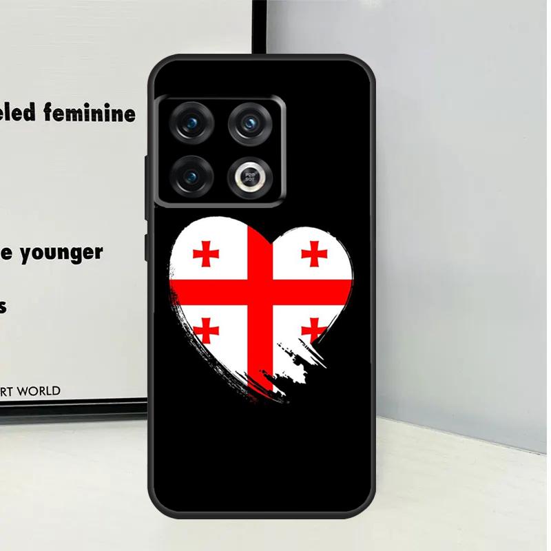 Georgia Flag For OnePlus Nord CE 5 2 3 4 Lite N20 N30 Case For OnePlus 13 12 11 9 10 Pro 10T 12R 13R 13T