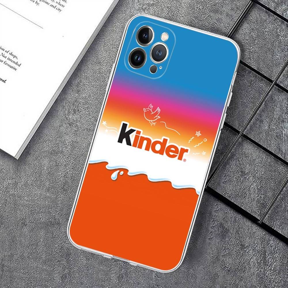 Trolly Egg KINDER JOY Surprise Phone Case For IPhone 17 16 15 14 13 12 11 Pro XS Max Plus Soft Silicone Cover