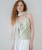 Poeteuseoul Ribbon Satin Sleeveless_Green