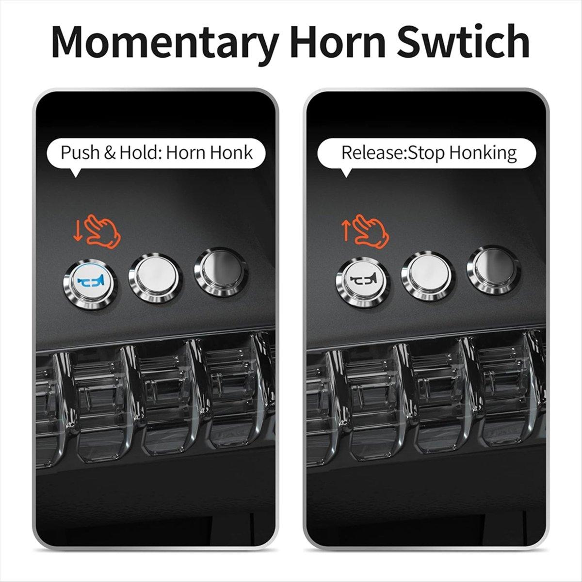 

BHBL 16MM Horn Switch Marine Horn Button Switch 12V Waterproof Metal Air Horn Push Button for Auto Train Boat China Mainland
