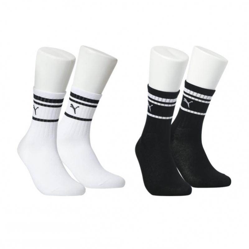 Puma Longmok Crew Border Socks 3+3 Pairs