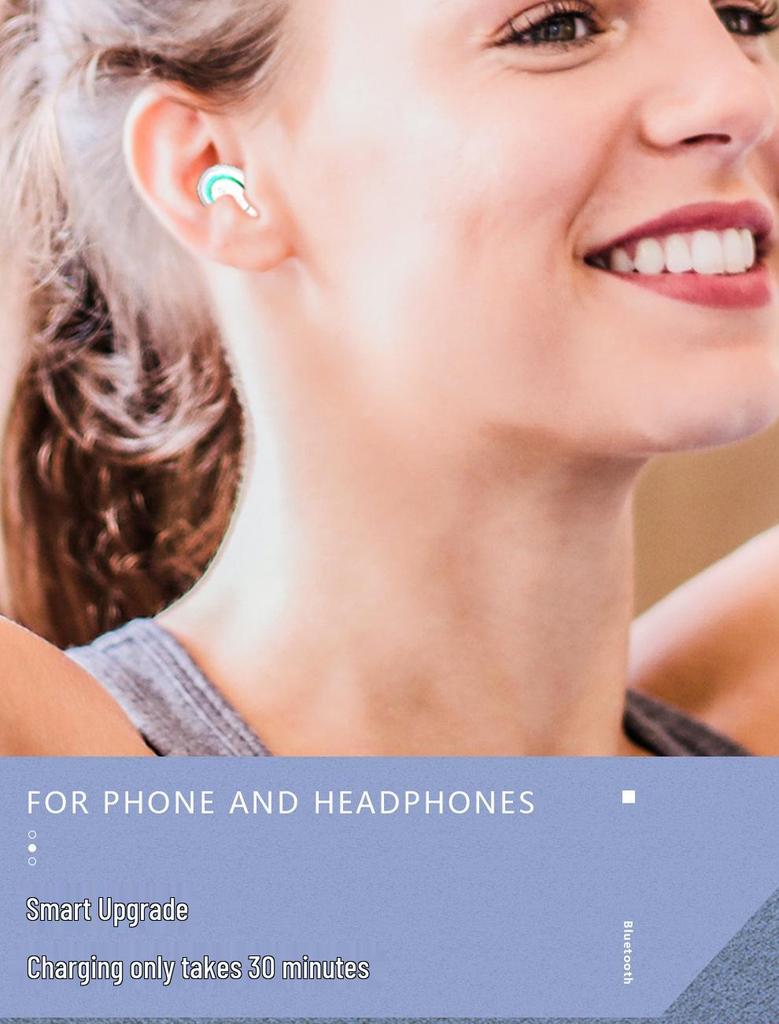 Patentierte kabellose Bluetooth TWS In-Ear-Kopfhörer mit Geräuschunterdrückung, geringer Latenz und langer Akkulaufzeit