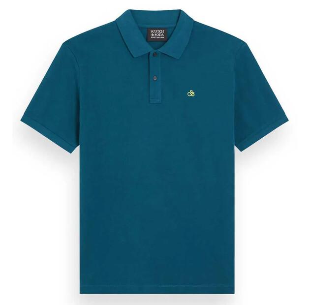 

Scotch & Soda Essential Organic Cotton Pique поло поло с короткими рукавами 2XL