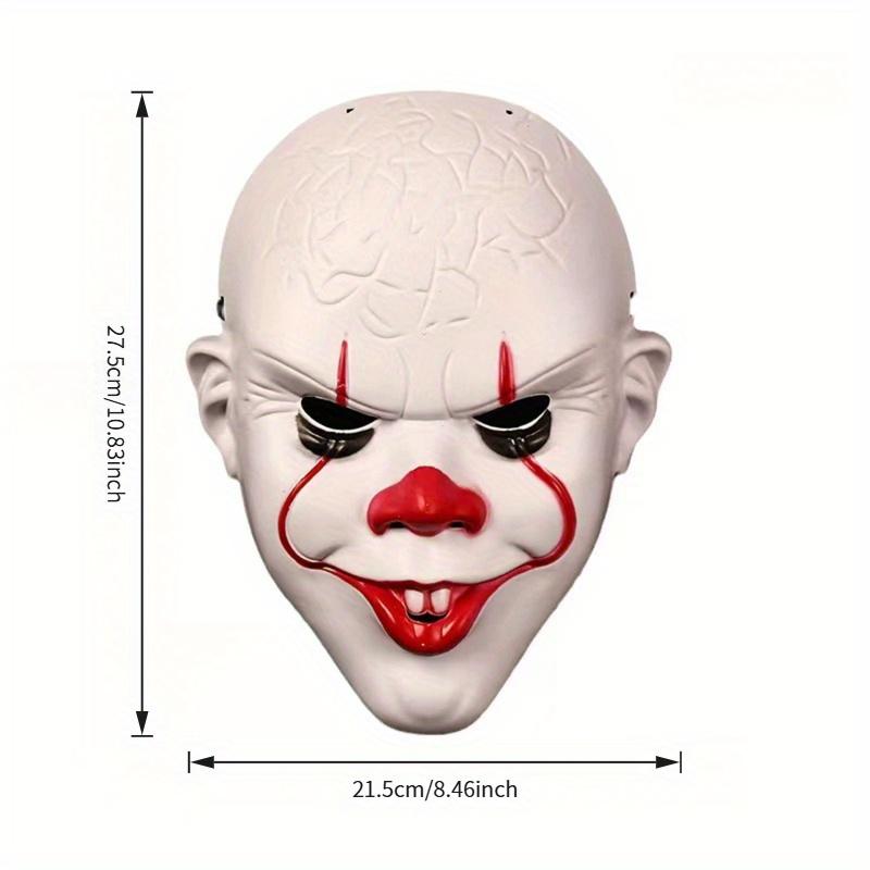 Scary Clown Halloween Mask - 3D Full Face Headgear, Haunted House Prop, Costume Party Cosplay & Halloween Party Decoration