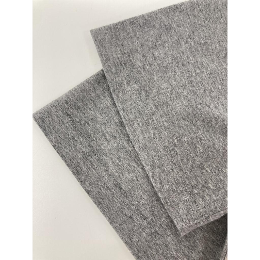 Hermes [Ausgezeichneter Zustand/Inlandsgenehmigt] H567810HA H Cheval Leder-Logo-Patch Kurzarm-T-Shirt/ Oberteile S grauGebraucht